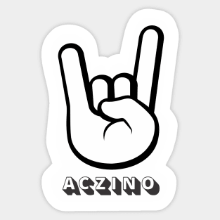 ACZINO Sticker